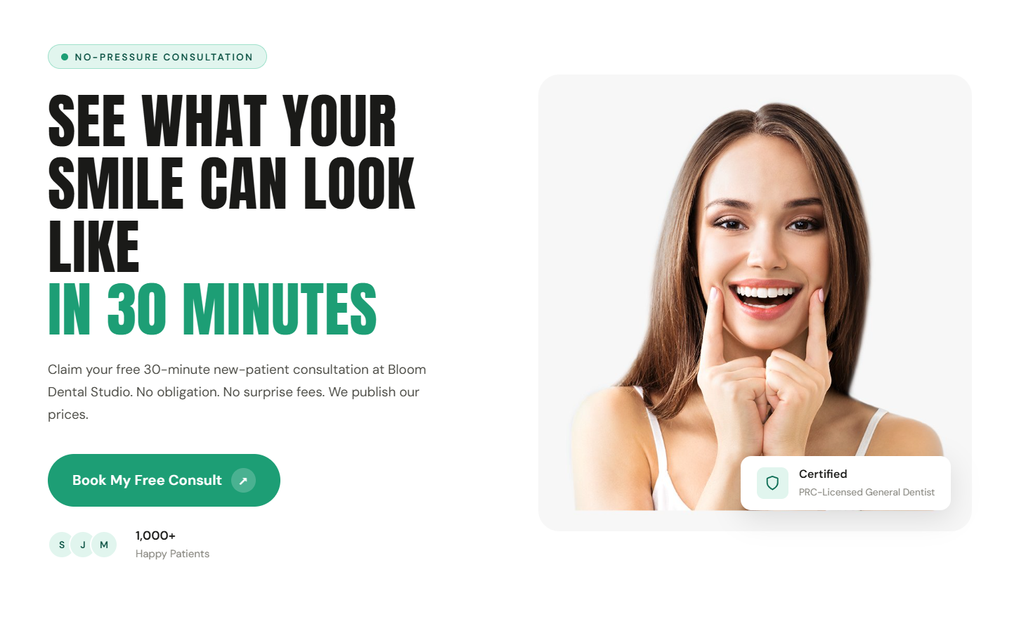Funnel — Dental Clinic Booking Funnel